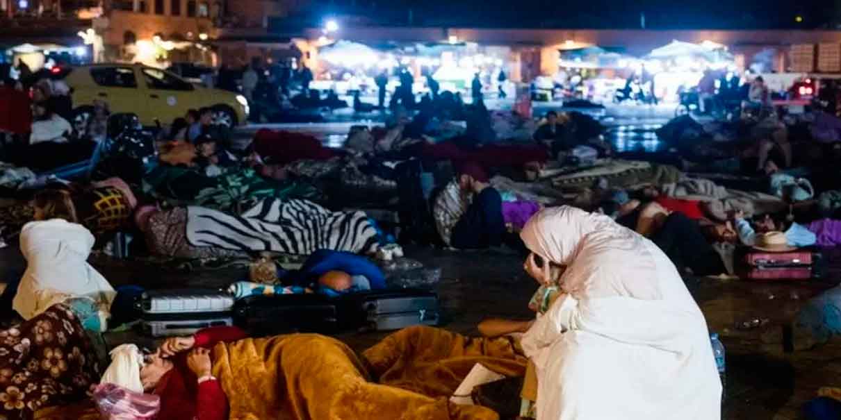 TERREMOTO sacude a Marruecos suman más de MIL MUERT0S