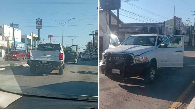 Tarde de terror en Matamoros: balaceras, bloqueos y ponchallantas desatan el caos