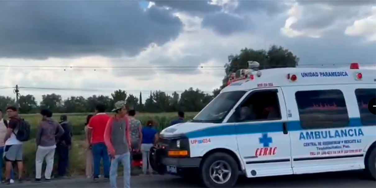 Accidente motociclista