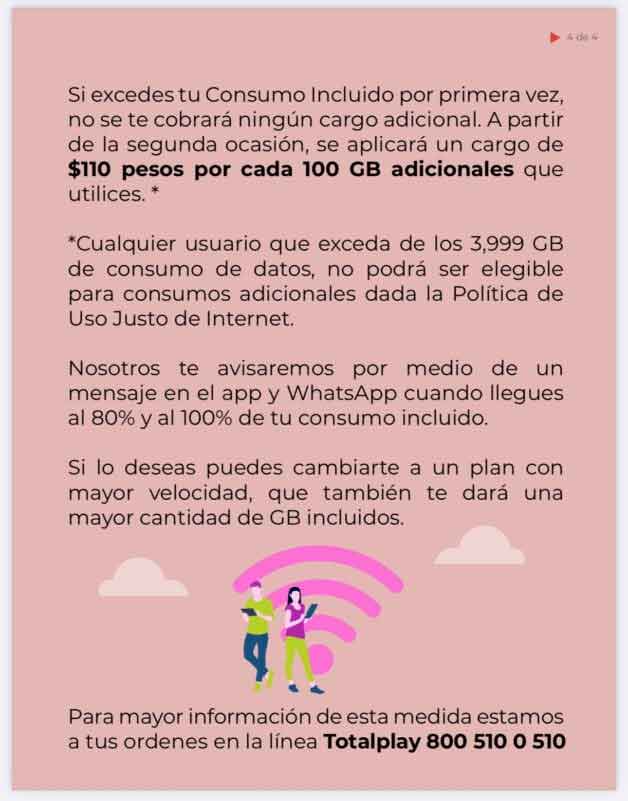 Totalplay cobrará por exceder el límite de internet; Profeco entra en acción