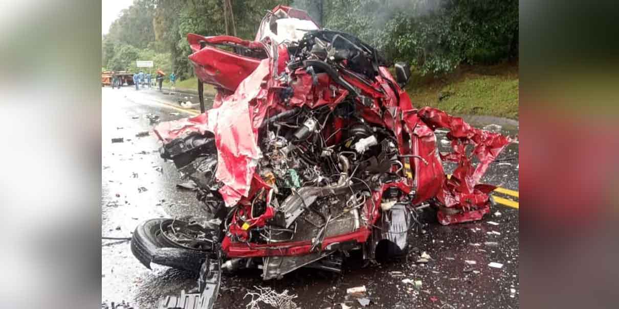 Fatal accidente en la autopista México-Tuxpan: dos muertos tras impacto con tráiler