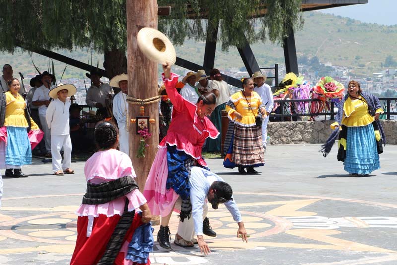 Tradición, música y danza, el sello ancestral del Atlixcayotontli