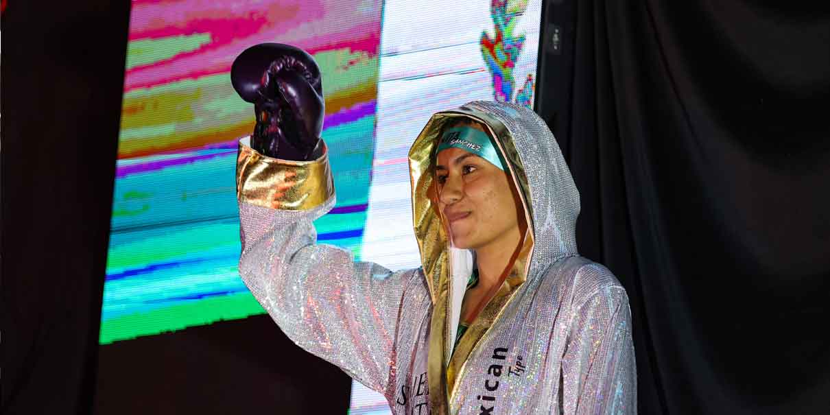 Gran triunfo de Gaby Sánchez: mantiene el cinturón de plata en casa