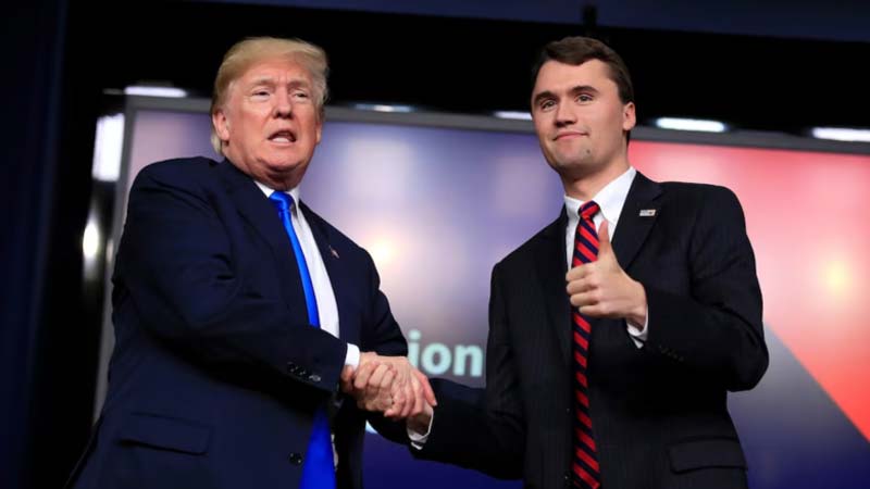 Trump confirma que el sospechoso del asesinato de Charlie Kirk fue detenido