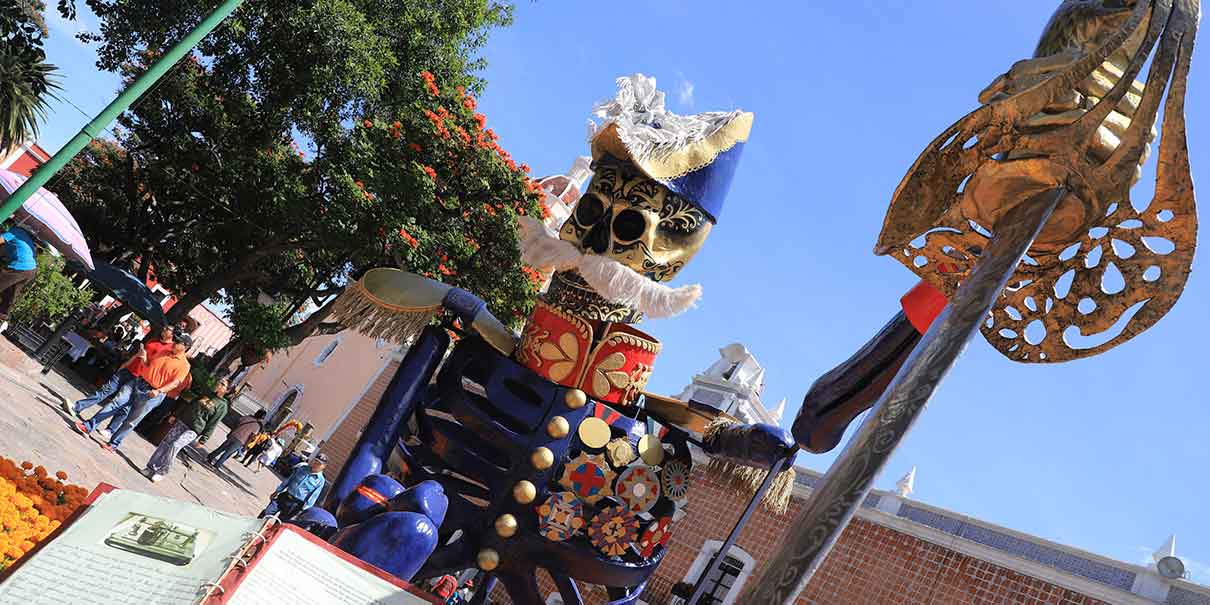 Valle de catrinas en Atlixco