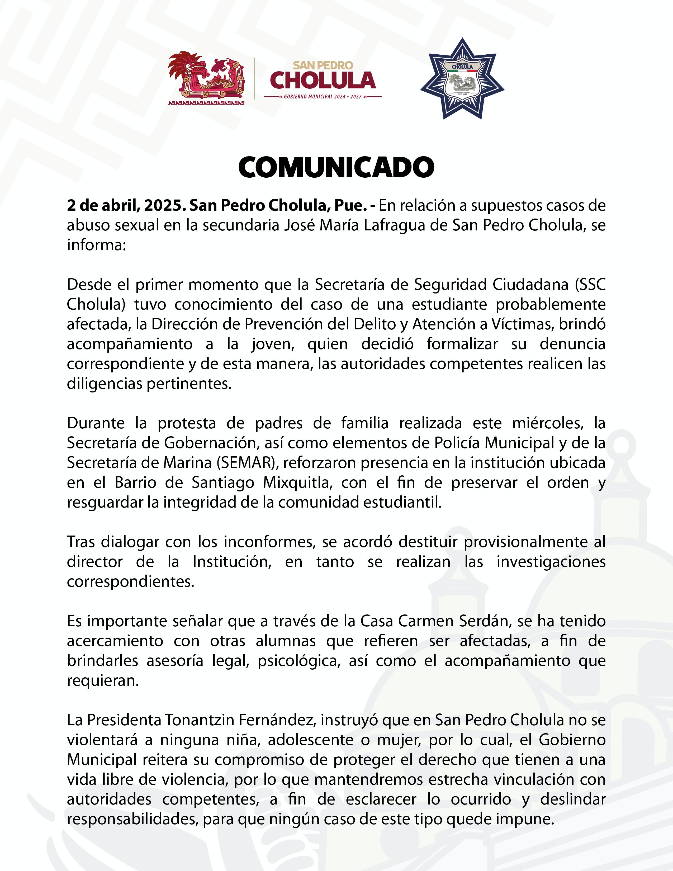 Comunicado