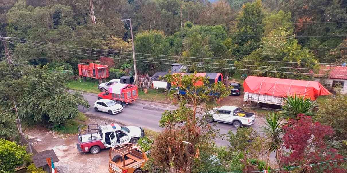 Operativo en Xicotepec