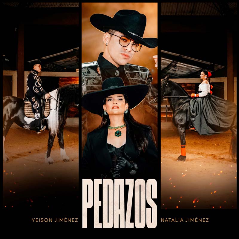 Yeison Jiménez y Natalia Jiménez unen sus talentos y voces en el tema “Pedazos”