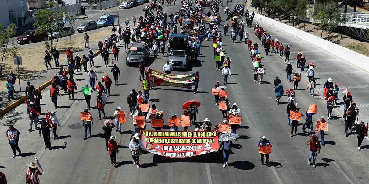 Protesta de la UPVA 28 de Octubre