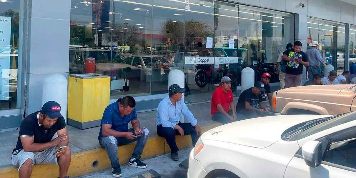 Protesta en Coppel