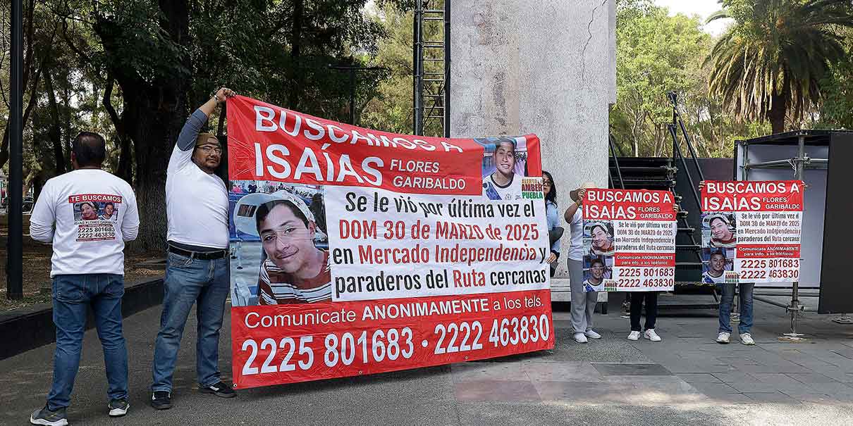 Buscan a Isaías Flores