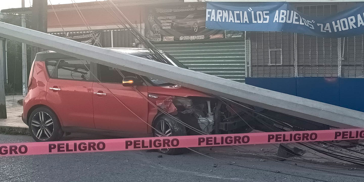 choque en Xicotepec