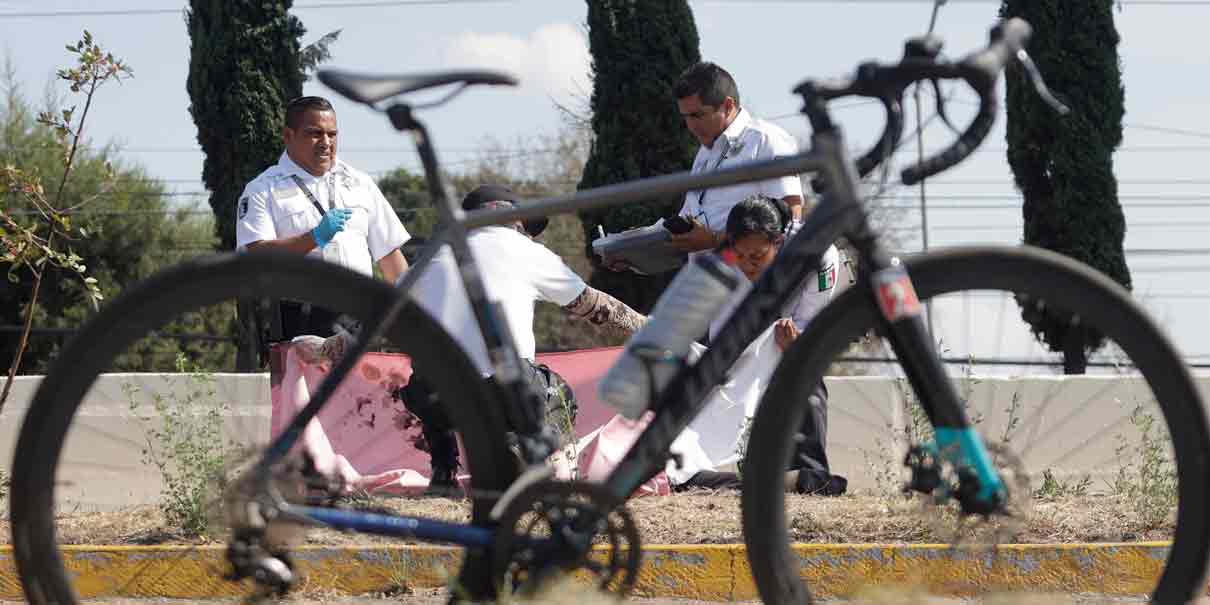 Arrollan a ciclista