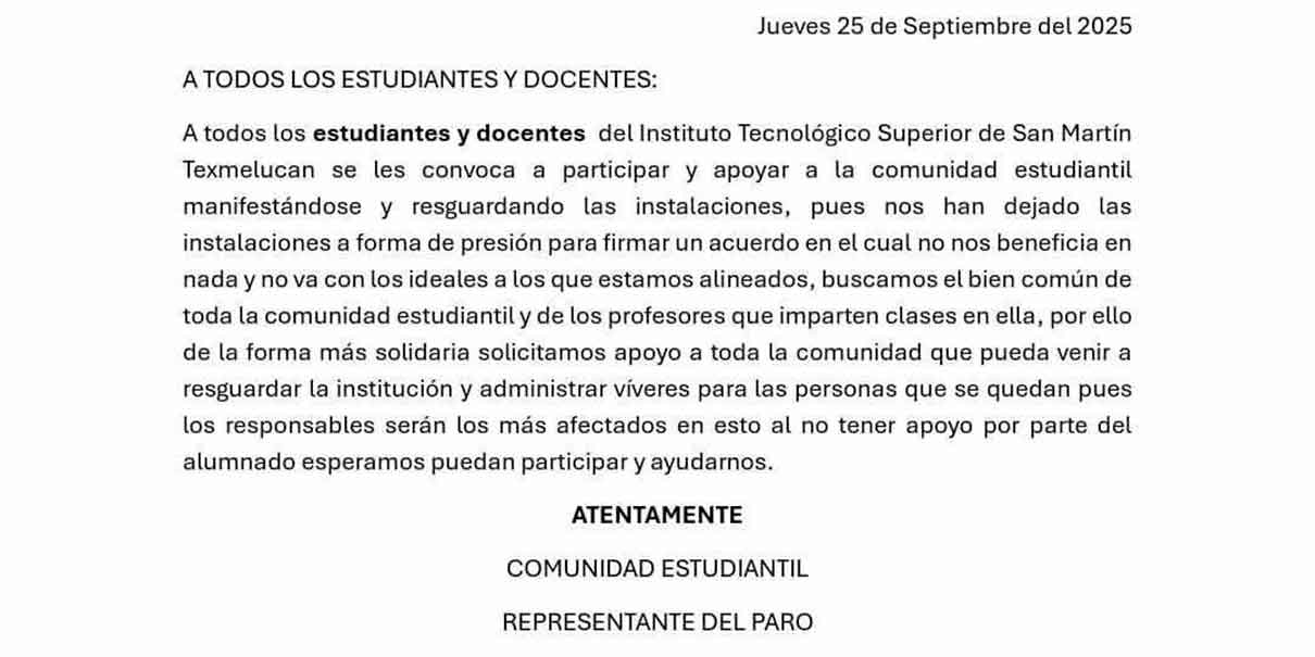 Comunicado