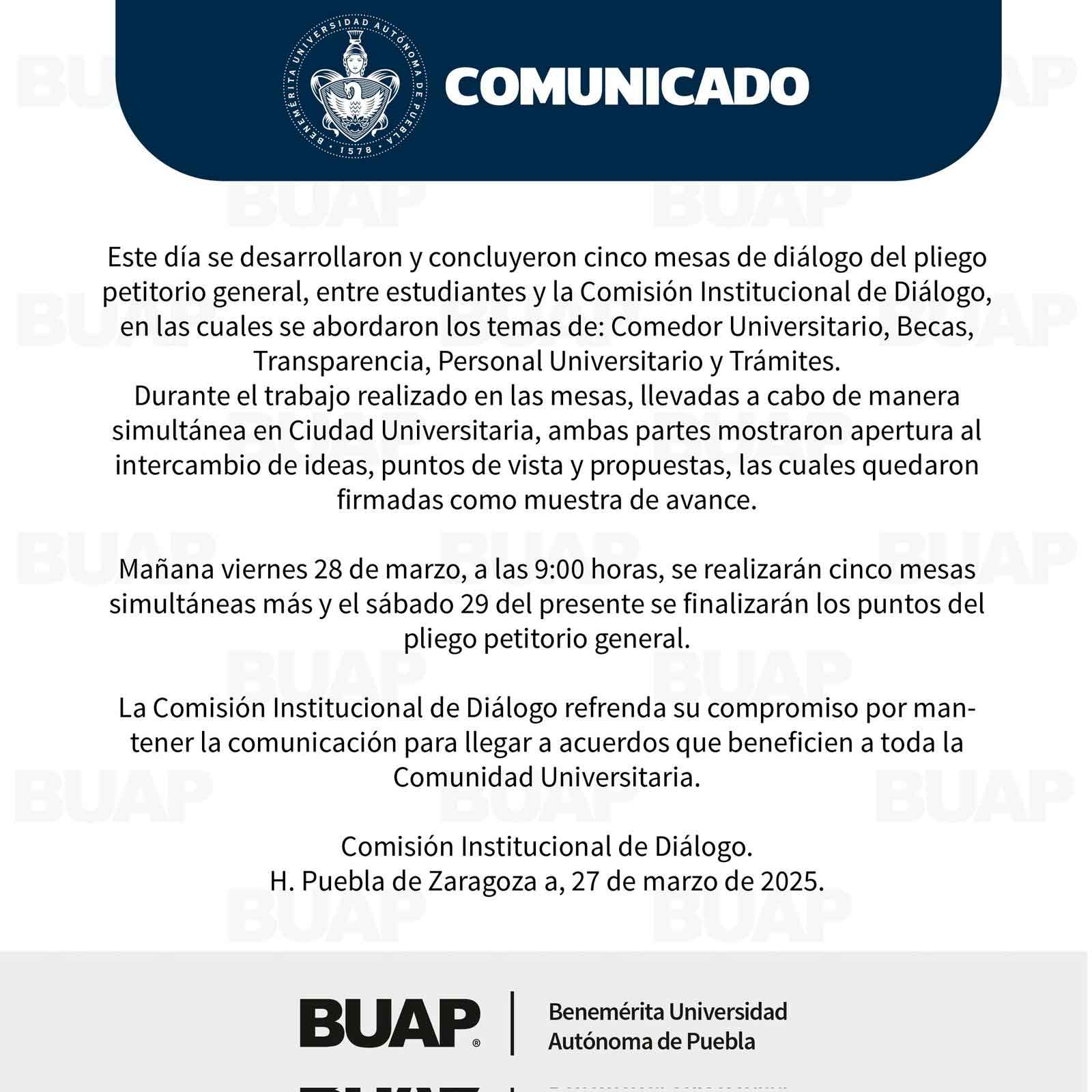 Comunicado