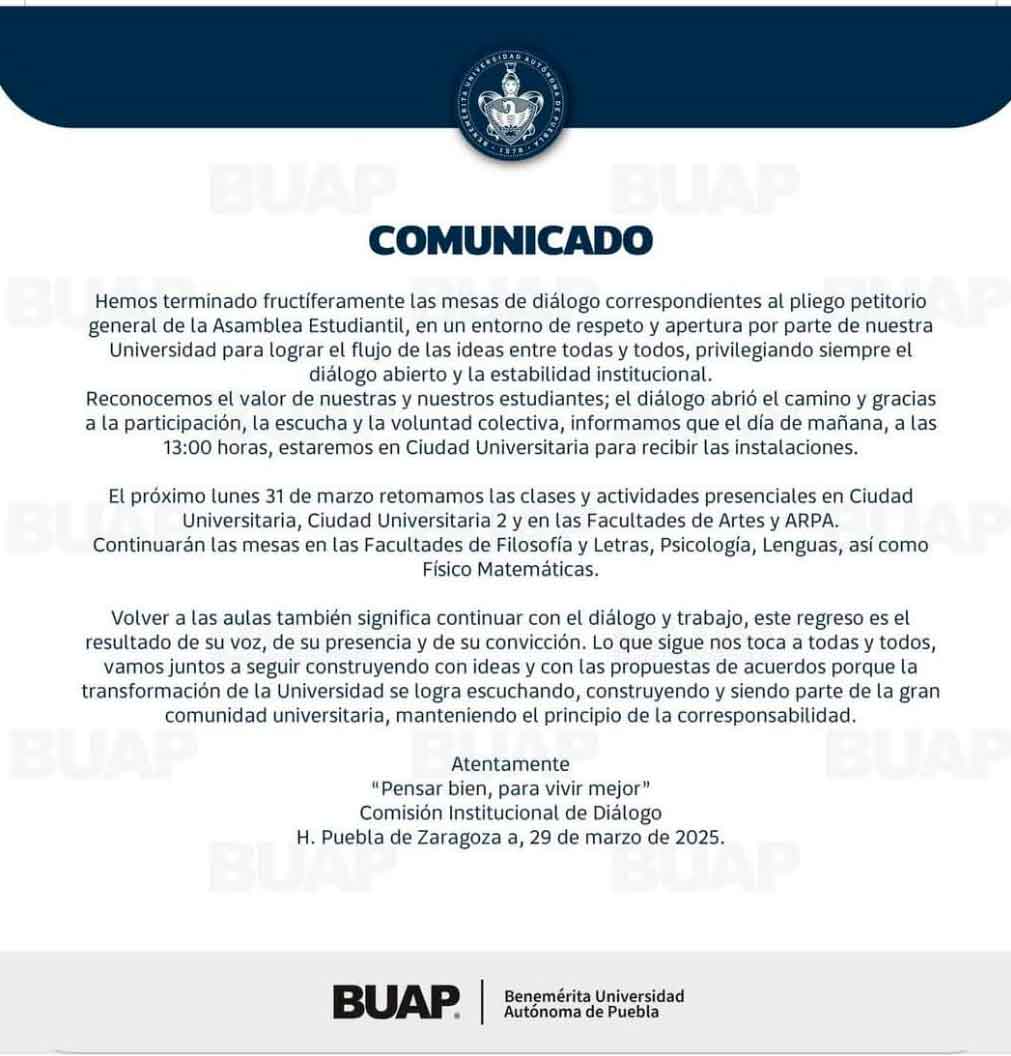 Comunicado