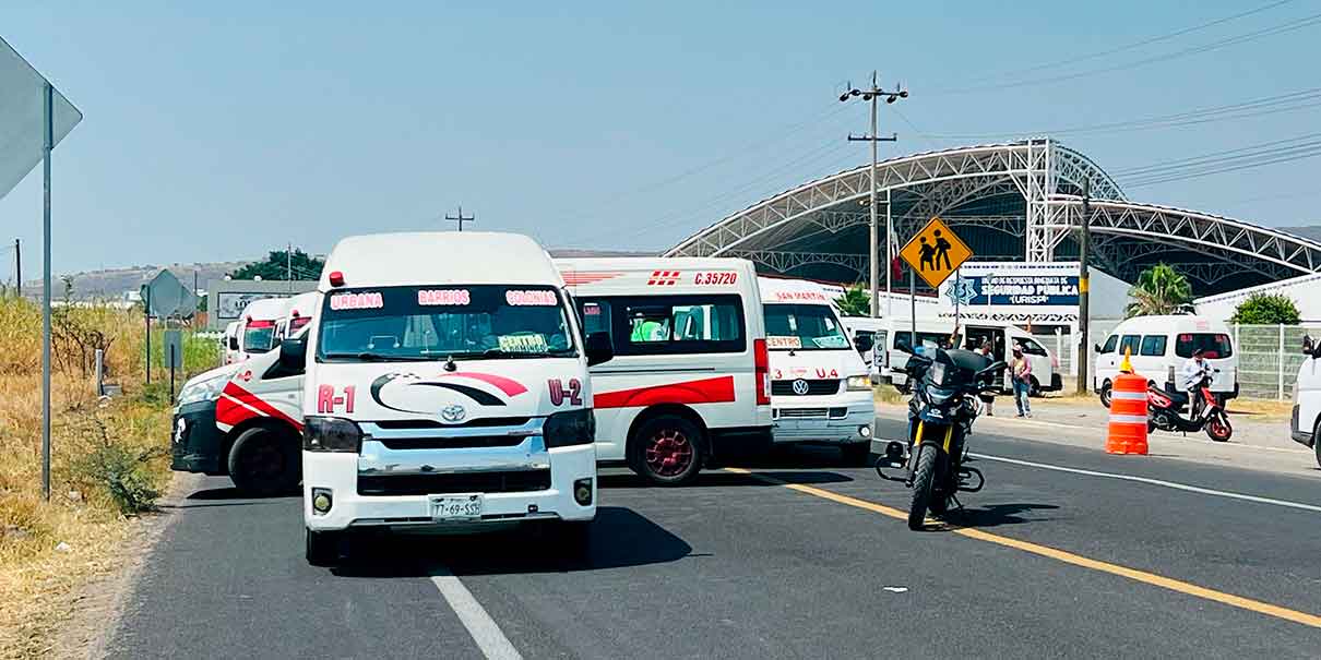 conflicto entre unidades de transporte