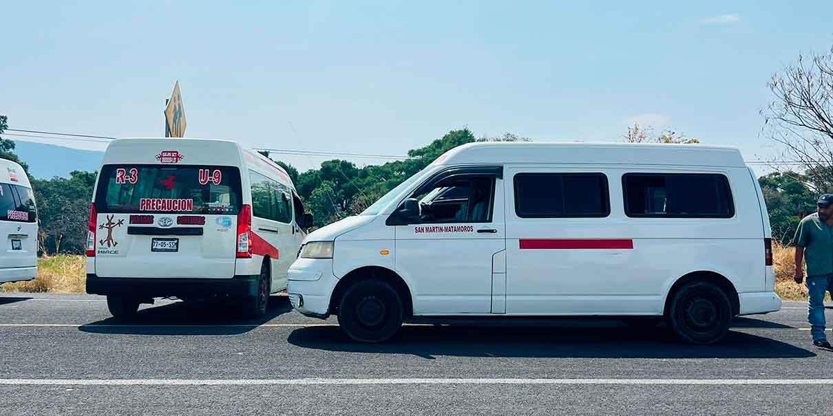 conflicto entre unidades de transporte