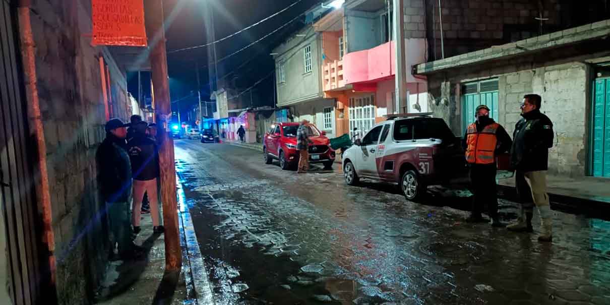 Lluvia con granizo