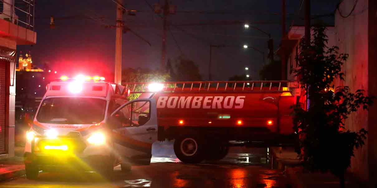 Explosión en Cholula