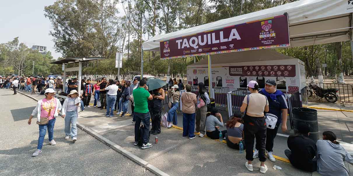 Feria de Puebla filas