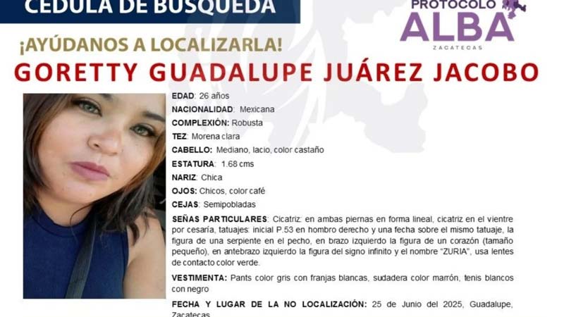 Hallan sin vida en San Luis Potosí a Aída Karina, madre buscadora zacatecana