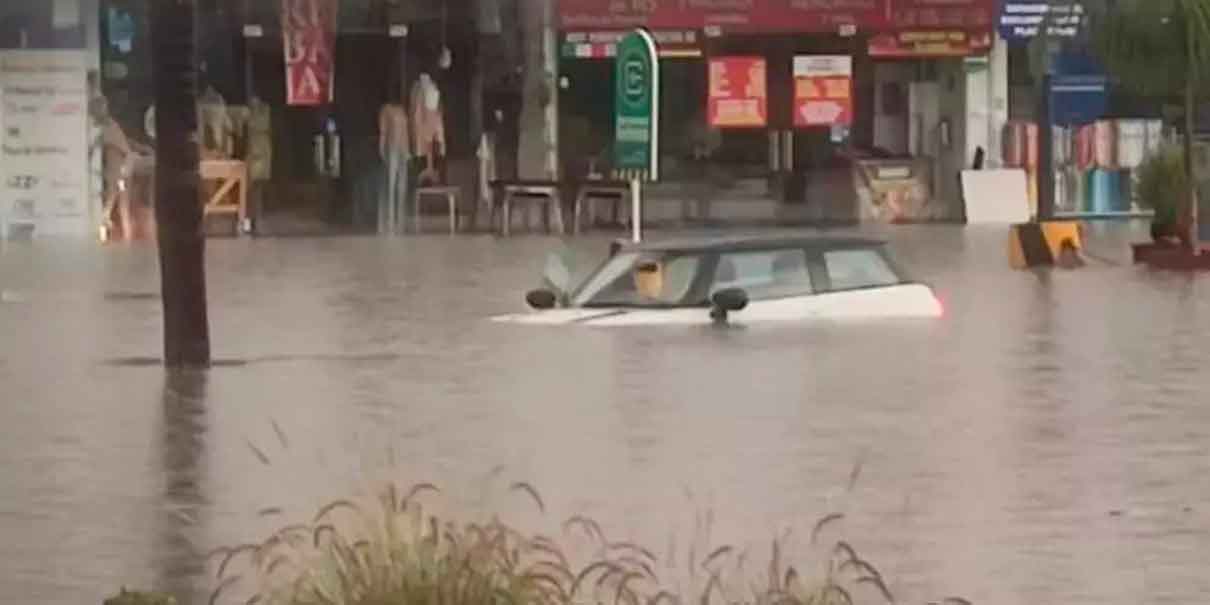 Inundaciones en Puebla