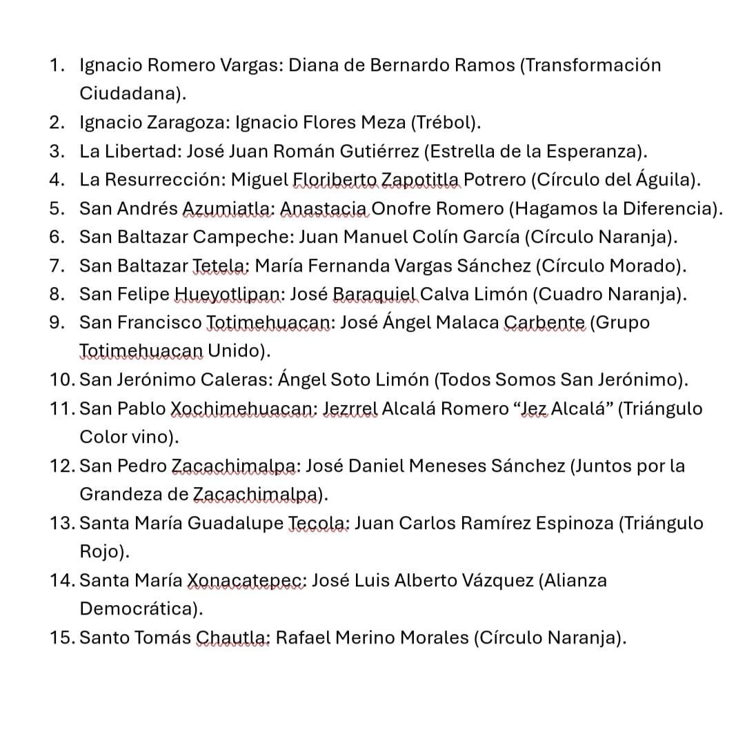 Ganadores