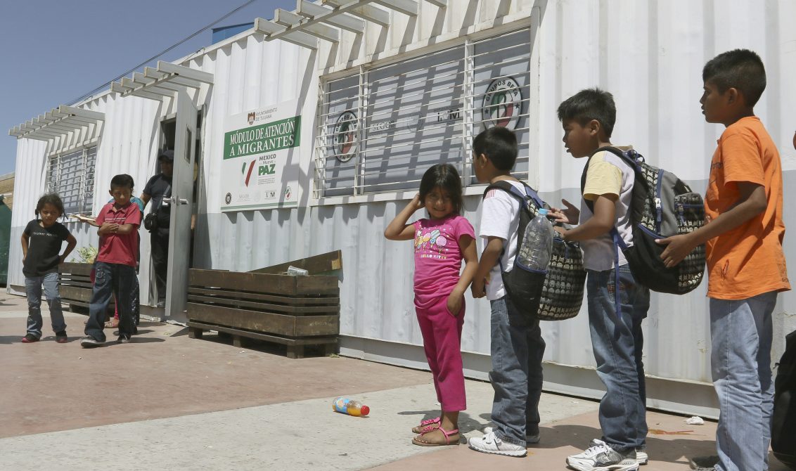 Niños migrantes
