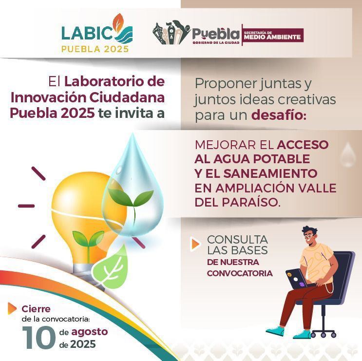 Puebla sede del Laboratorio de Innovación Ciudadana – LABIC Puebla 2025