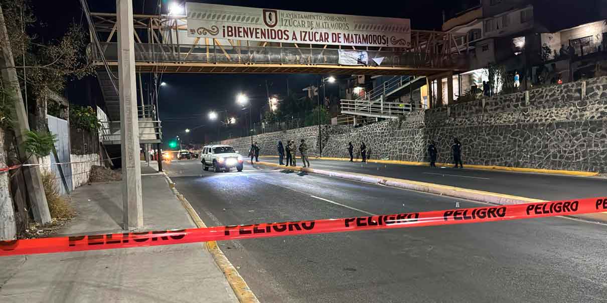 Balacera en Izúcar