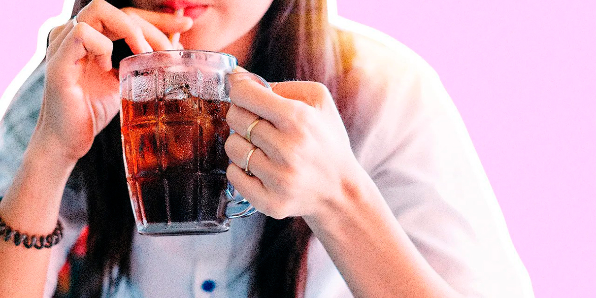 Depresión en mujeres por refresco
