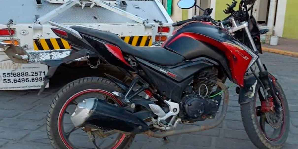 Robo de motocicletas en Huejotzingo