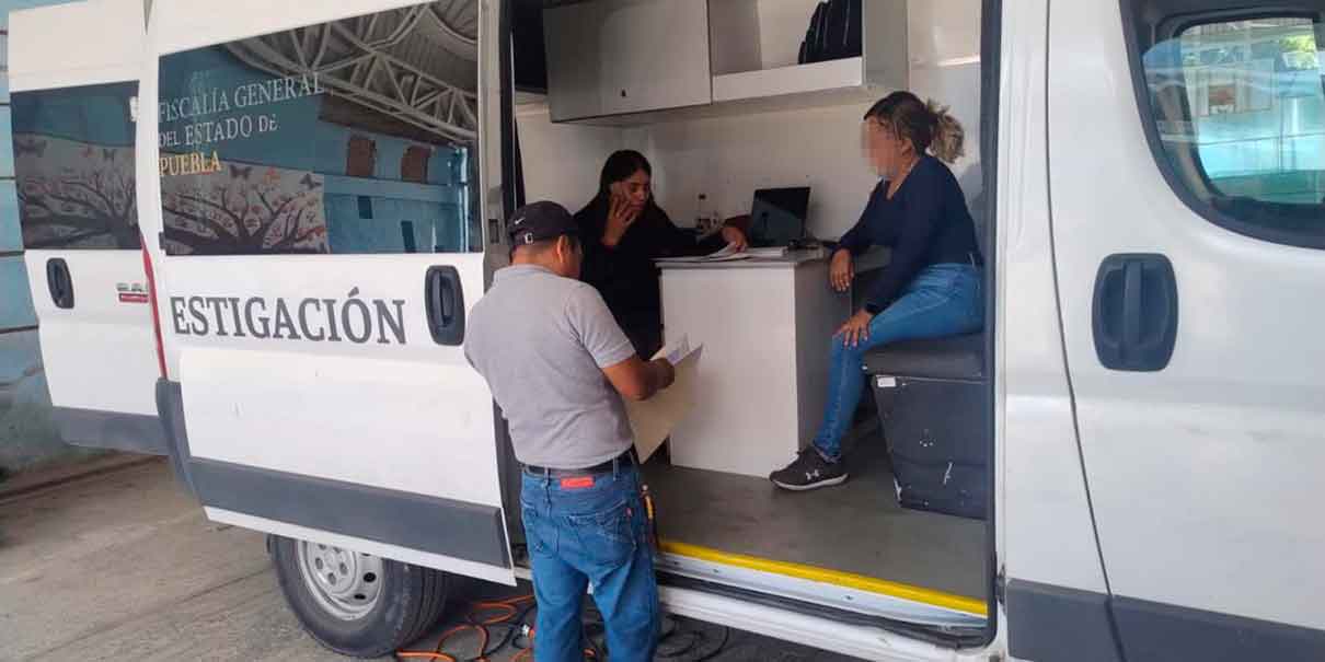 unidad móvil de la FGE