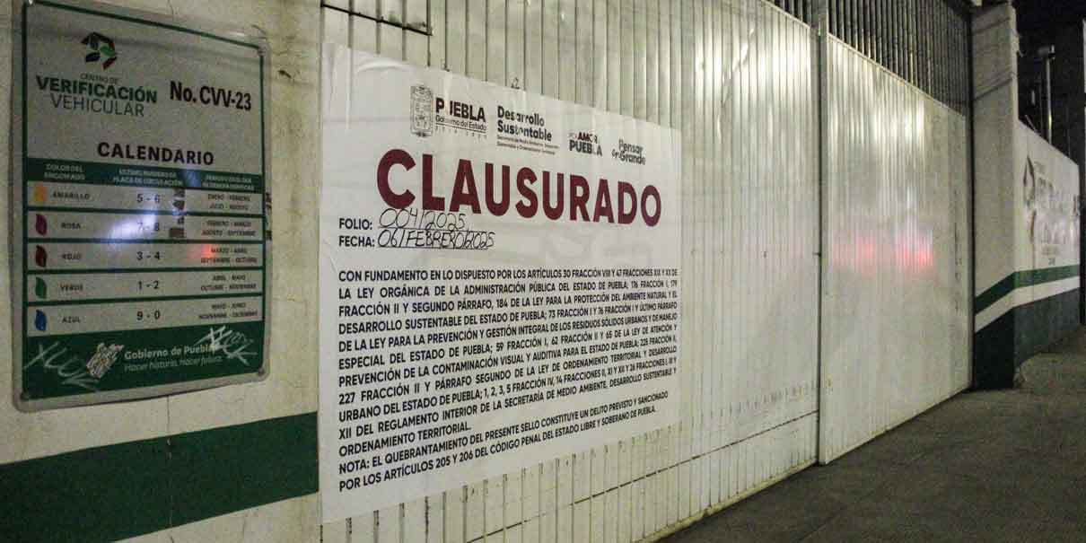 Por vender los hologramas CLAUSURAN VERIFICENTRO de Forjadores