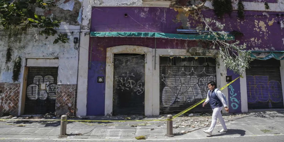 Cicepac detecta inmuebles vulnerables ante terremotos en el Centro Histórico de Puebla