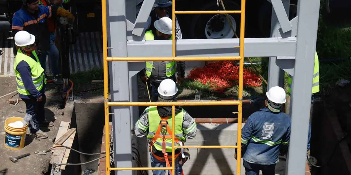 Puebla: construcción se desploma 13.2% en primer semestre de 2025