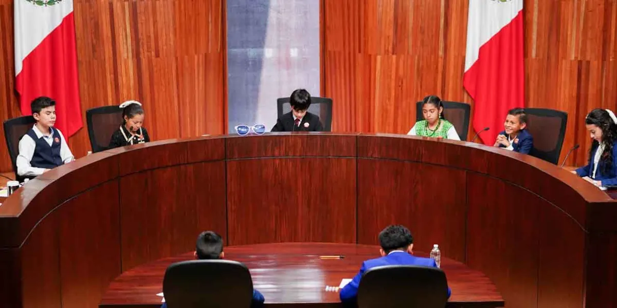  Huauchinango reforzó formación ciudadana durante Tribunal Electoral Infantil