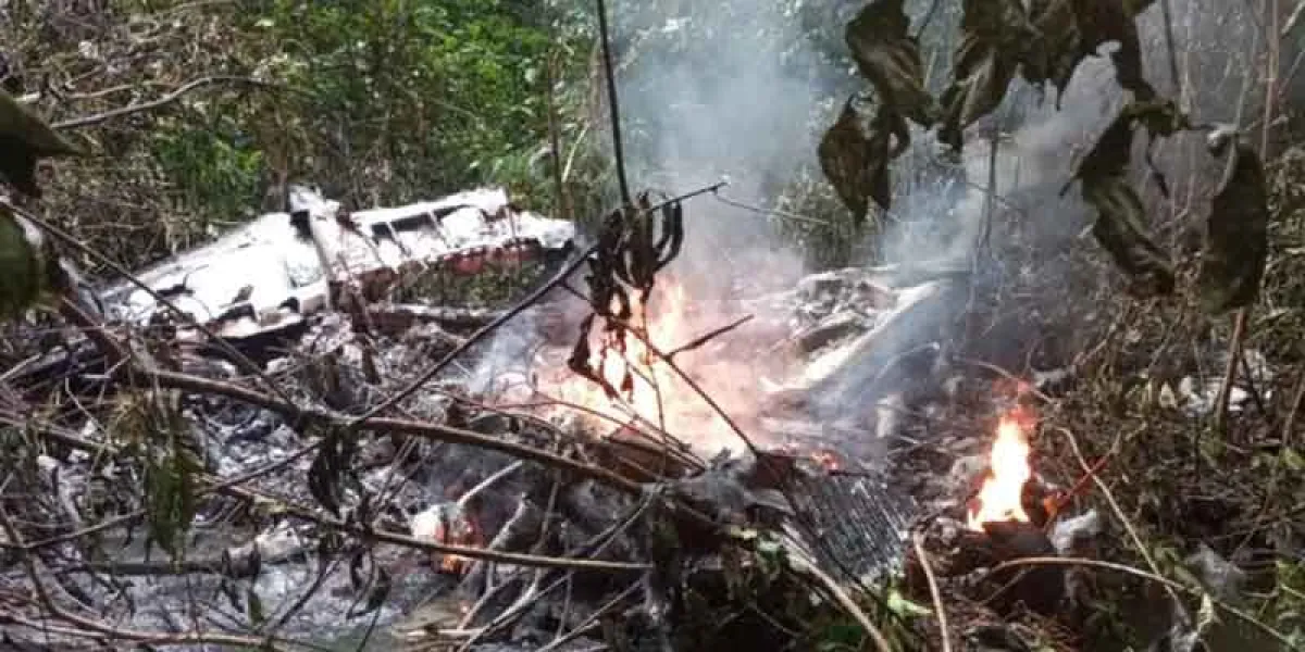 Tragedia aérea en Colombia: avioneta ambulancia cayó en Vaupés, no hubo sobrevivientes