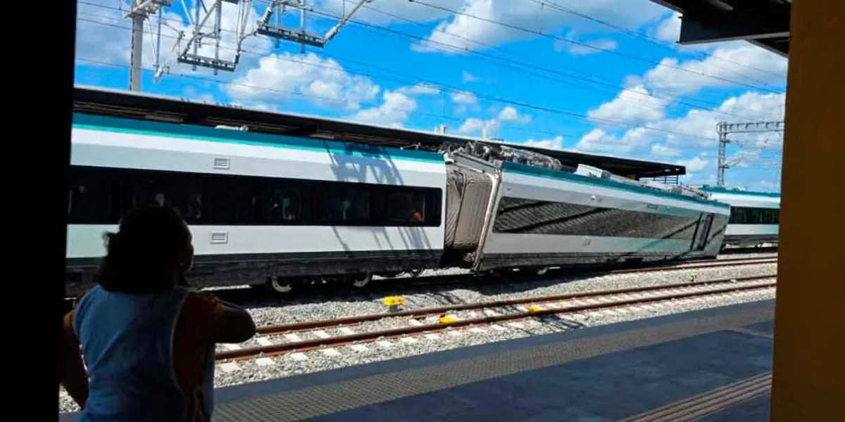 VIDEOS. Tren Maya sufre nuevo descarrilamiento en Izamal: pasajeros ilesos