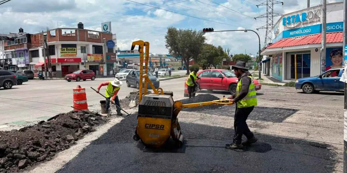 Avanza campaña Capitalina Bacheando Puebla