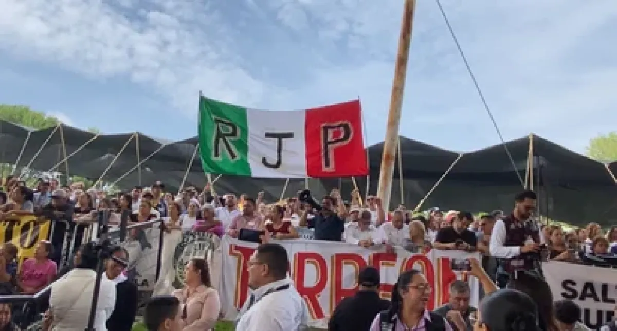 Entre protestas, Sheinbaum arranca en Coahuila su programa de producción de carne