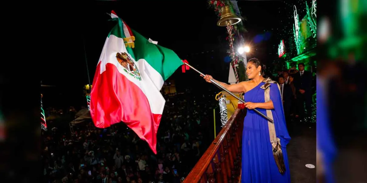Con orgullo mexicano y unión familiar Lupita Cuautle celebra las fiestas patrias en San Andrés Cholula
