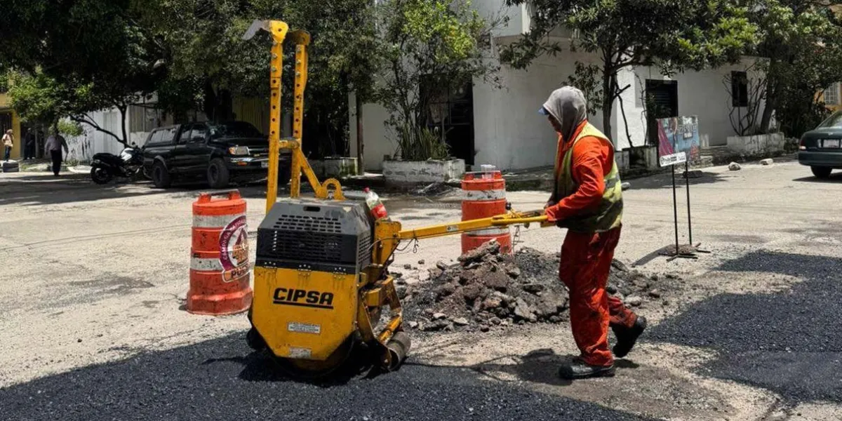 Continúa la Campaña Bacheando Puebla: Estas son las calles atendidas este sábado