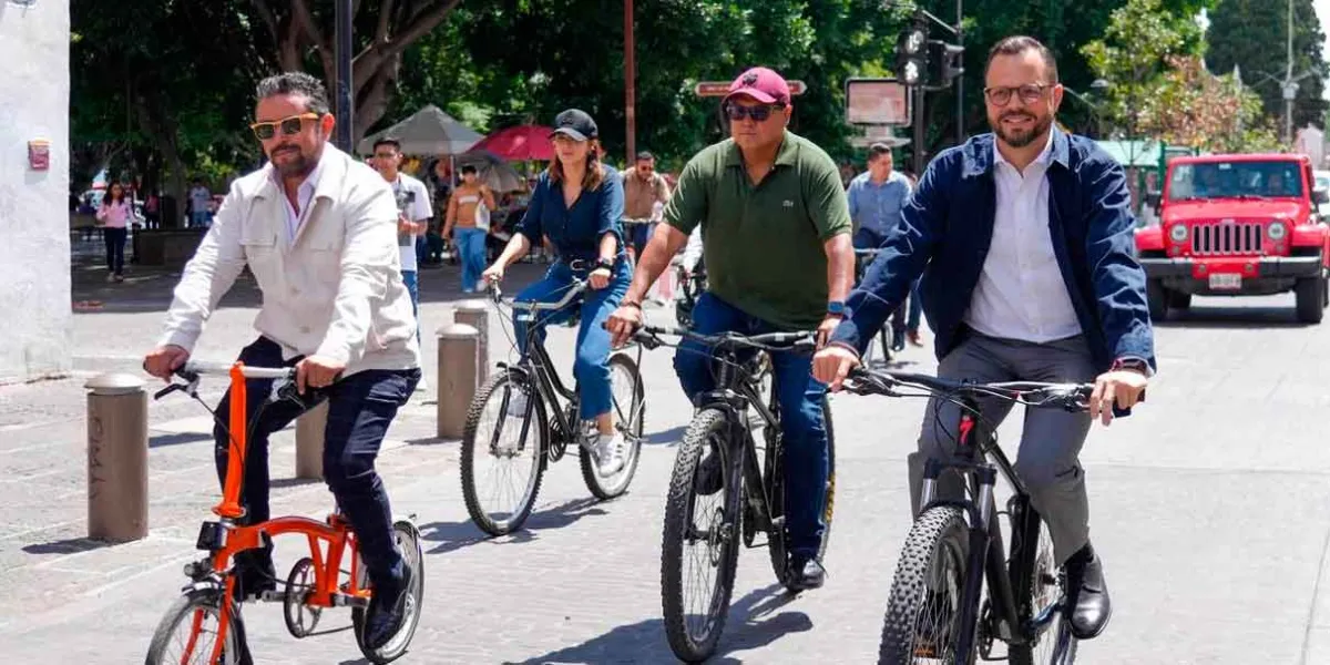 Realiza Gobierno de la Ciudad rodada ciclista por el Día Mundial sin Automóvil