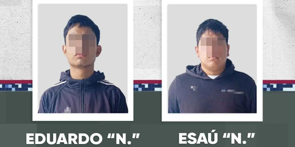 Detienen en Puebla a dos hombres armados tras asalto a gasolinera en Lomas de San Miguel