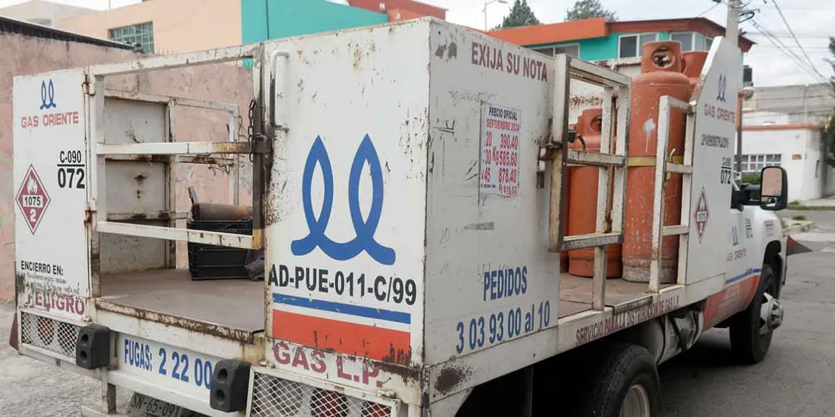 Puebla: gas LP sube a 382.40 pesos el tanque de 20 kilos en la capital