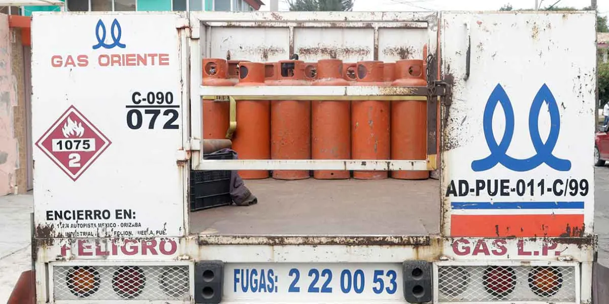Gas LP aumenta en Puebla y municipios; tanque de 20 kilos supera los 388 pesos