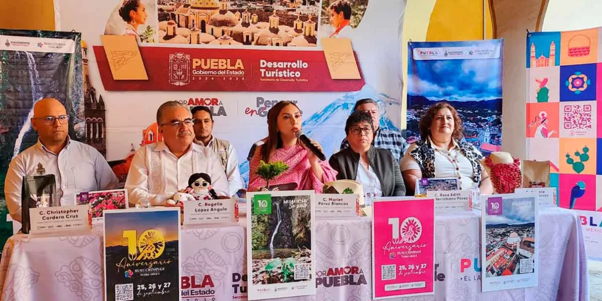 Gran festejo en Huauchinango por su Décimo Aniversario como Pueblo Mágico