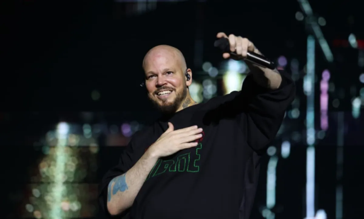 El mensaje de Residente en el Zócalo: rap y apoyo a Palestina